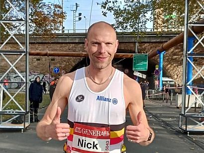 Verslag Marathon Nick Smans in Keulen: afbeelding